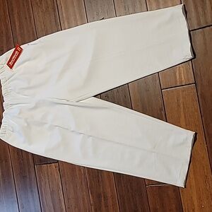 Bon Worth pants size petite large short in winter white